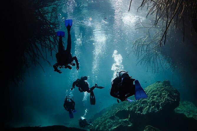 2 cenote divings (including one deep diving) for advanced divers in Tulum - Timing, gear, and getting there without a day-wrecker