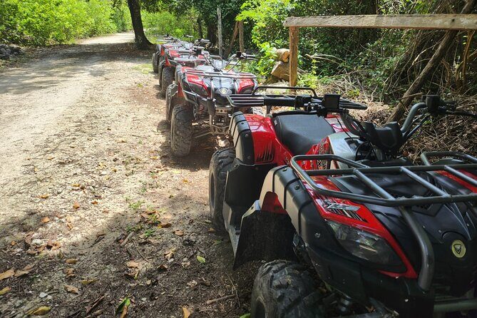 2 Hours ATV Jungle, Caverns and Mayan Ruins Tour - The 2 Hours ATV Part: What the Ride Feel Is Like