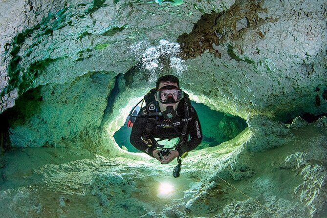 3 Cenote Dives - Casa & Dos Ojos - The Day Plan From 8:00 am to Around 4:00 pm