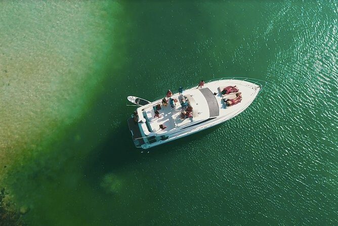 3 Hour Xpu-Ha - 47' Azimut, Tulum, Playa del Carmen, Riviera Maya - On a 47-Foot Azimut, You Set the Party Pace