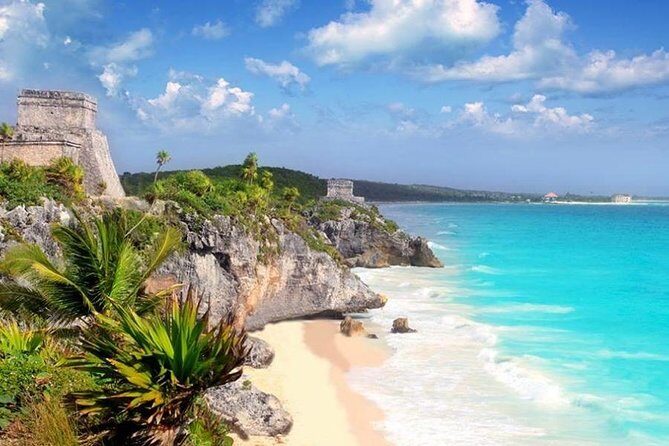 4 amazing places for 1 price and 1 full day tour Tulum, Coba, Cenote and PDC - Playa del Carmen VIP: a one-hour reality check for shopping