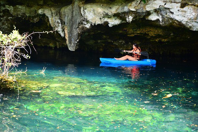 4 Different Cenotes & Beach from Playa del Carmen - Stop 1: Ecopark Kantun Chi and Four Cenotes in One Go