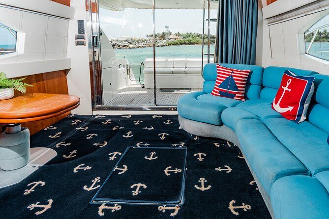 4 Hour 50' Azimut Yacht All-Inclusive in Tulum & Playa del Carmen - Rough water and plan B: how conditions affect snorkeling