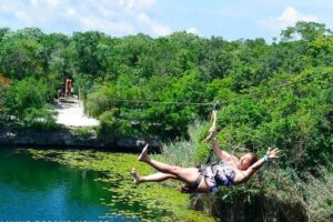 4 Private Cenotes, Zip-Lines, Canoes & Mayan Village with Delicious Lunch - How the private setup changes the day