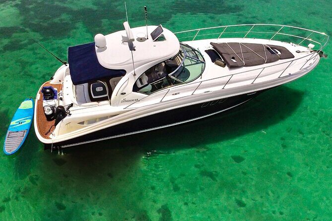 4H private 40' Yacht All-Inclusive in Tulum & Playa del Carmen - The In-Ha Reef stop: snorkeling, beach time, and sea-life odds