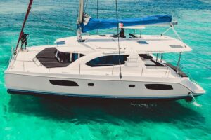 5H Private 44' Catamaran All-Inclusive - Tulum & Playa del Carmen - The 5-hour flow: Puerto Aventuras out, reef first, then La Bocana