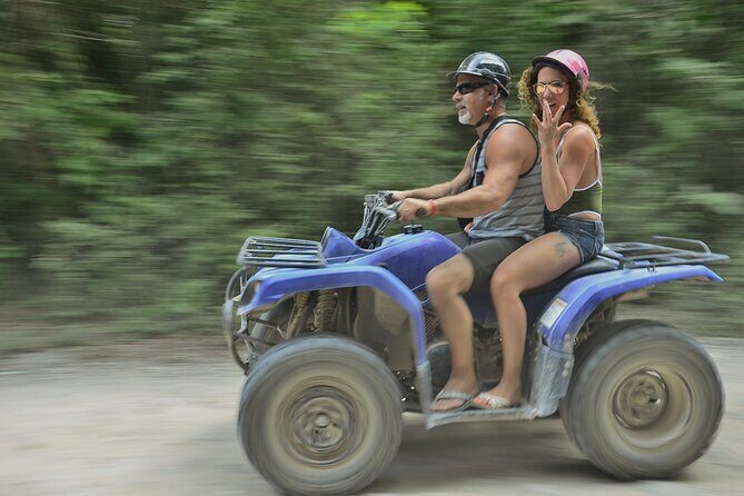 Adventure in ATV, Cenote swimming, snack & transportation - How This Akumal ATV and Cenote Day Actually Feels