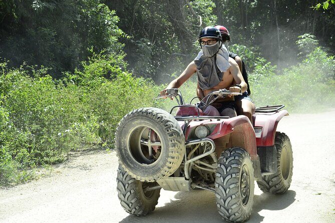 Adventure in ATV, Cenote swimming, snack & transportation - Time on the Clock: How the Half-Day Plan Works