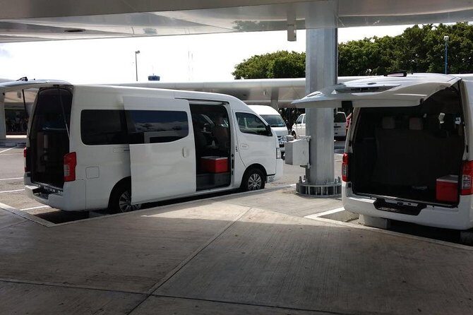 Airport Transfers to Puerto Aventuras - Private van (ROUND TRIP) FLAT RATE - The 15-minute wait rule on departure day (don’t ignore it)