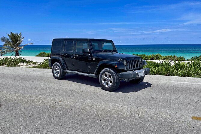 Amazing Jeep Tour Visit Punta Sur Park and San Gervasio Ruins - Getting Picked Up and Staying Comfortable