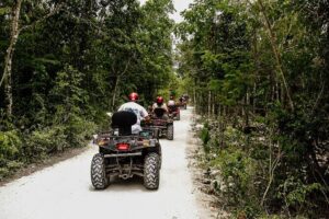 ATV 4×4+Snorkeling+Beach Club+ Lunch+Sabores de Cozumel - San Miguel ATV Time: Mangroves, Tracks, and Jungle Stops