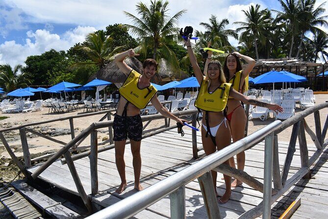 ATV Adventure to Mayan Jade Cavern plus Snorkeling and Lunch - Stop 2: Playa Uvas beach club lunch and snorkeling (the part you’ll remember for the water)