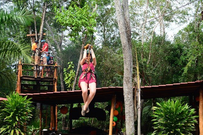 ATV Adventure with Ziplines & Cenote From Playa del Carmen - Cenote Swim for About One Hour: Time to Cool Off (and What the Cenote Setup Is Like)