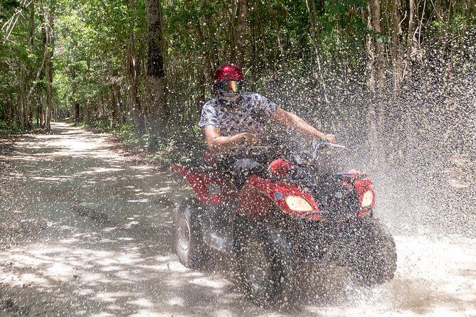 ATV Mud Kicking and Snorkeling by Boat in Cozumel - Tortugas Beach Club: water park fun, open bar, and the lunch you’ll actually eat