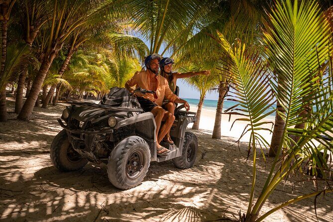 ATV or Speed Boat or Wave Runner with Beach Club In Riviera Maya - Why This Maroma Adventure Mix Works (ATV or Sea Ride)