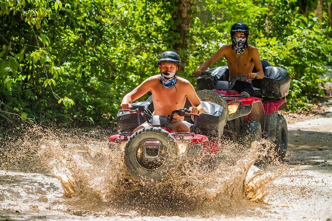 ATV to Jade Cavern, Mud Trails, Snorkel and Lunch with Open Bar - Money Bar Beach Club: where you start relaxing (and keep the day moving)