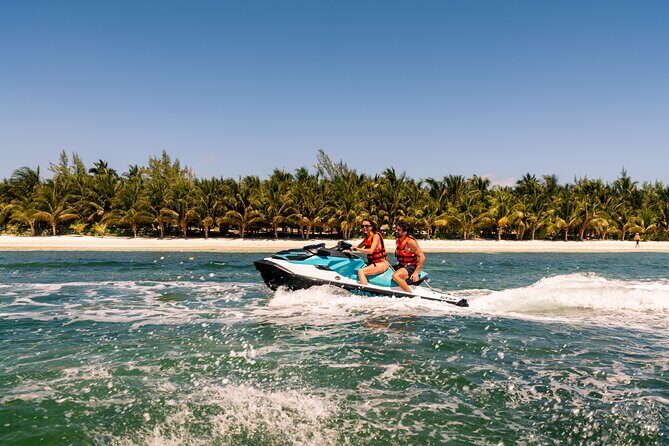 ATV with Speedboat, Waverunner, or Parasailing - WaveRunner or speedboat: how the sea part is guided
