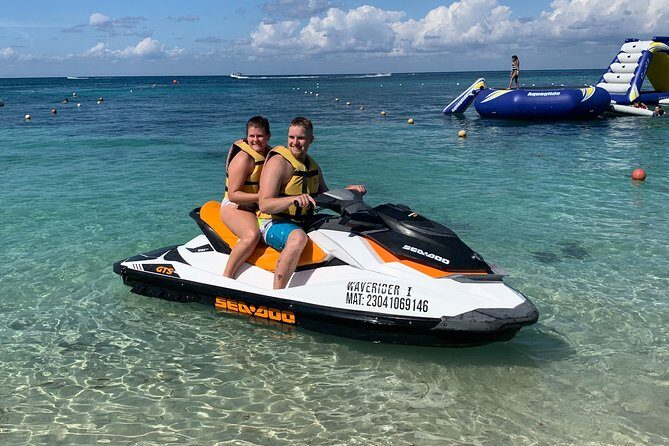 Best Jet Ski Cozumel + Locker - The ride itself: 30 minutes facing San Francisco Beach