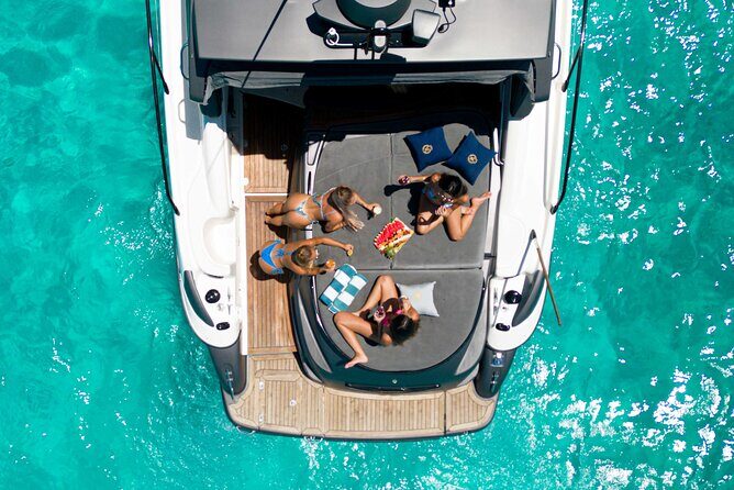 Cancun: 4-Hour All Inclusive Luxury Yacht – 50' Cranchi - Price and Value: Is $2,100 Worth It for Up to 8?