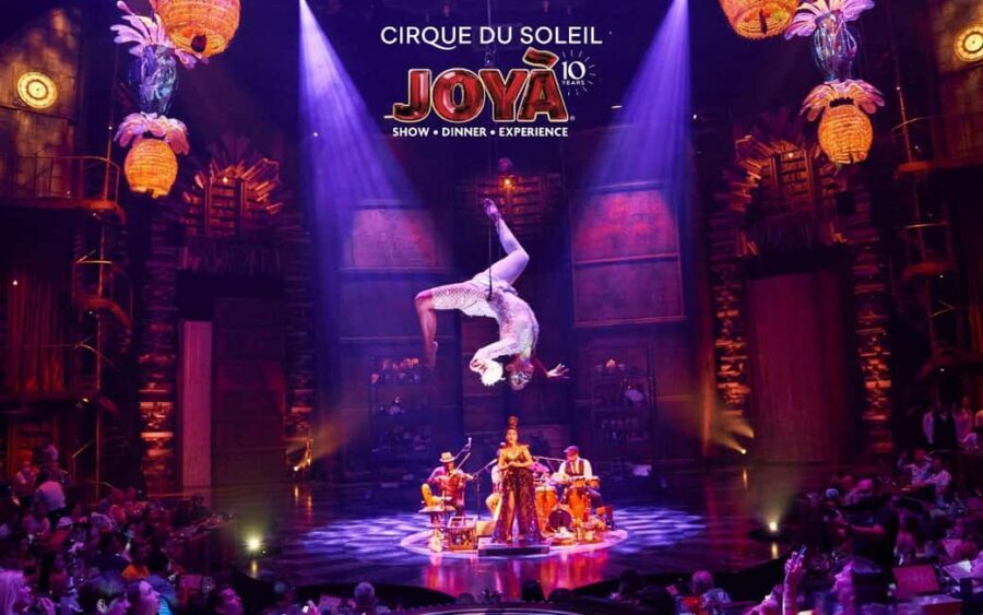 Cancún: Cirque du Soleil JOYÀ Ticket - How JOYÀ Works: A 650-Seat Cirque Show With Real-World Dining