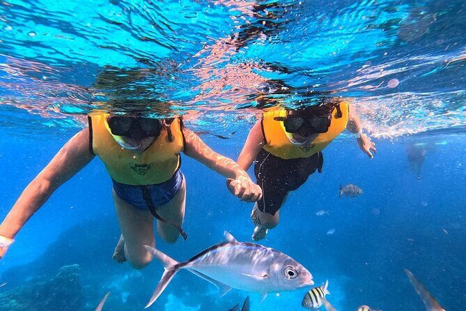Catamaran in Cozumel with snorkeling at El Cielo and open Bar - Lunch on the boat: the reset you’ll be grateful for
