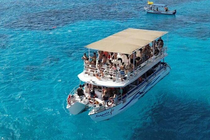 Catamaran in Cozumel with snorkeling at El Cielo and open Bar - Price and what you actually get for $38.50