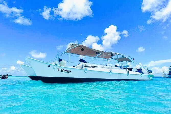 Catamaran Snorkel Adventure to El Cielo and The Money Bar Beach - The Money Bar Beach Club start: easy to find, but don’t wait around