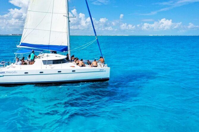 Catamaran Tour to Isla Mujeres Snorkeling with Buffet and Open Bar - The Boat Ride, Open Bar, and the Real Comfort Check