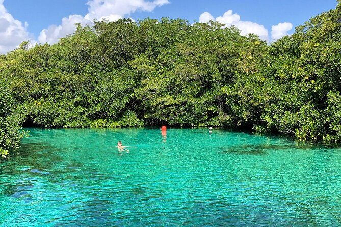 Cenote Triple Adventure Tour in Tulum - Stop 1: Cenote Zemway and those 18- and 15-foot jumps