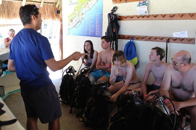 Chankanaab Cozumel Scuba Diving - Where This Happens: Chankanaab Beach Adventure Park Inside the Reef Zone