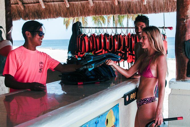 Chankanaab Cozumel Scuba Diving - What You Do After: Beach Access, Palapas, Hammocks, and Free Time