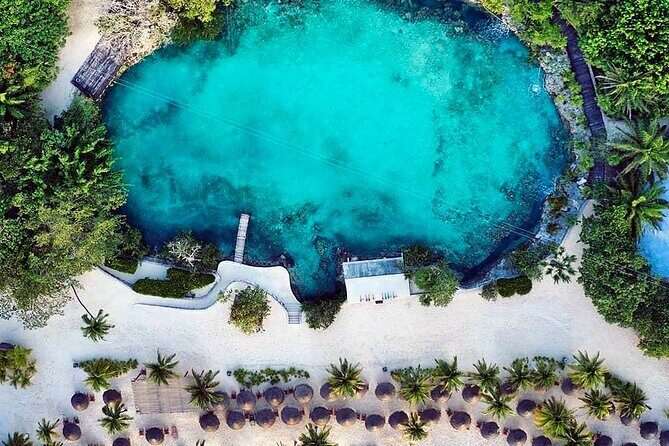 Chankanab Park Admission +Open bar +Lunch included +Snorkeling - Price and value: $95 is sensible if you want the whole bundle
