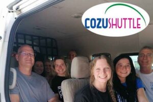 Cheapest Shared Shuttle from Cozumel Airport 2 Hotels in Cozumel - Inside the Van: AC Comfort, Max 11 Seats, and the Real-Life Wait