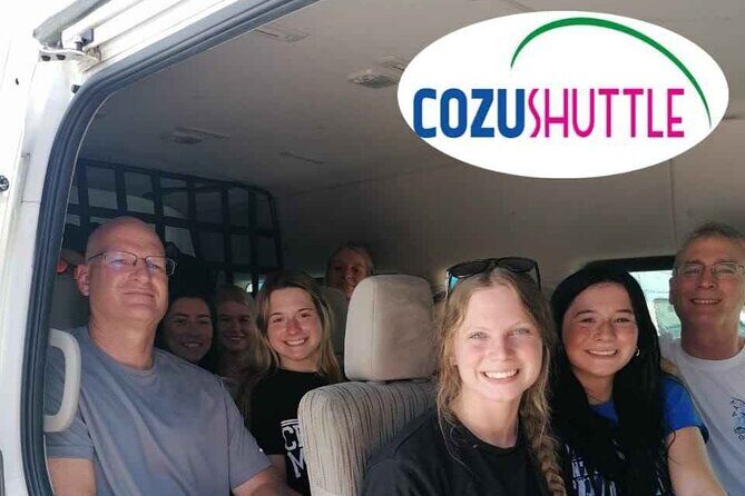 Cheapest Shared Shuttle from Cozumel Airport 2 Hotels in Cozumel - Inside the Van: AC Comfort, Max 11 Seats, and the Real-Life Wait