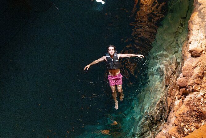 Chichen Itza Gastronomic, Valladolid and Cenote Extremo - Cenote NoolHa: Deep-Blue Swim Time and the Zip Line Factor