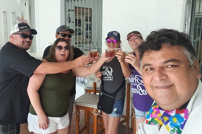 Cozumel 5-Hour Private Bar Crawl Tour - Punta Morena: Caribbean views, a Mayan-style shot, and lunch options