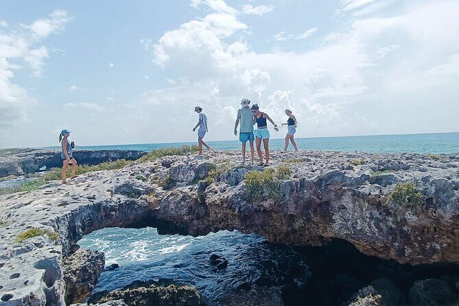 Cozumel Mayan Experience And Beach Getaway with Transfer - Palm Beach Punta Francesa: calm water, a full hour, and no rush