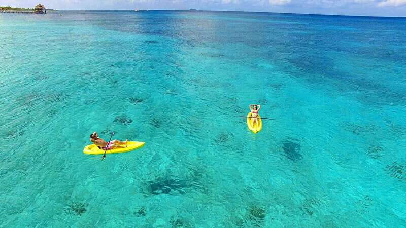 Cozumel Private Beach Pass: All Inclusive Beach Day - Playa Uvas in Chankanaab: a private beach with real staying power