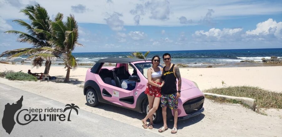 Cozumel: Private Buggy Tour with Lunch & Snorkeling - Virgin beaches on the east side: the no-electricity feeling