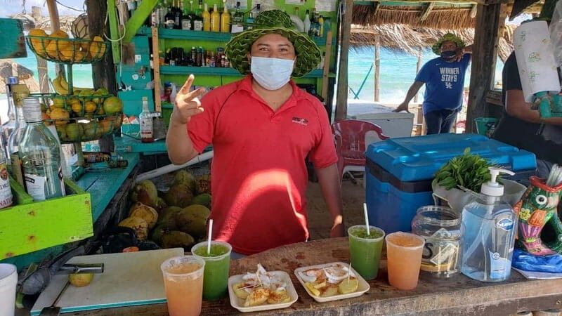 Cozumel: Private Buggy Tour with Lunch & Snorkeling - Tortugas Beach Club: lunch and real beach time