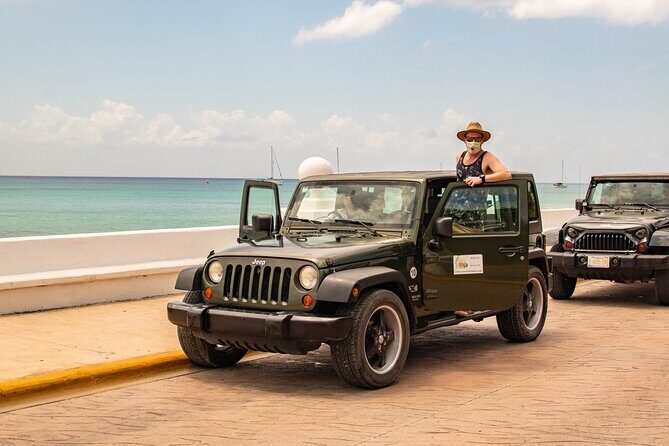 Cozumel Private Jeep Tour with Snorkeling Experience and Lunch - Setting off from your meeting point: control your day
