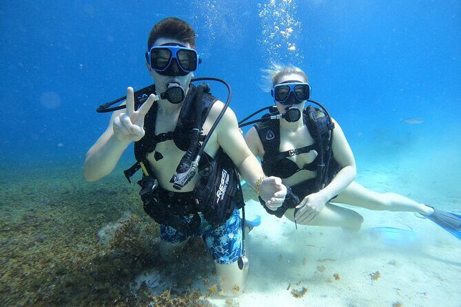Cozumel Scuba Dive at Chankanaab - Stop 4: Balones of Chankanaab Underwater Sculptures and Cave Moments