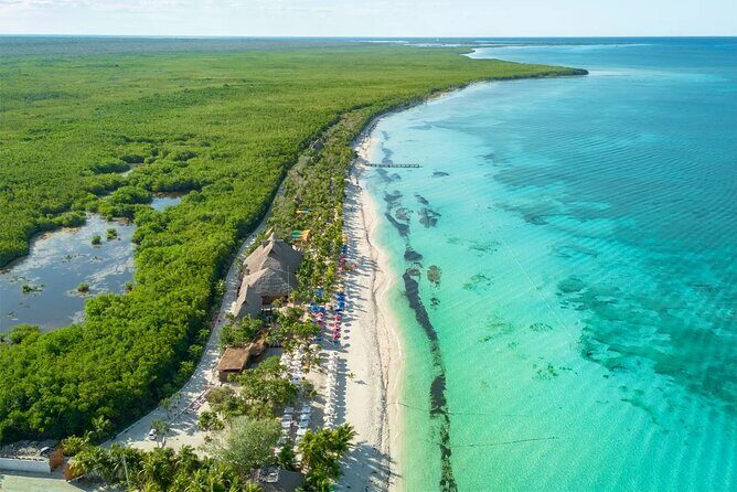 Cozumel: Water Park Adventure, Buffet & Open Bar at KUZÁ Beach - KUZÁ Beach & Adventure Park: beach-club comfort plus a real waterpark
