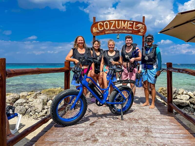 Cozumel: West Coast E-Bike and Snorkeling Tour - Mayan Botanical Garden: Plants With Cultural Context