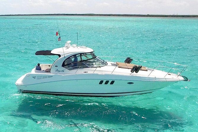 Deluxe Private Boats - 40 ft Sea Ray - Snorkeling the Reef Barrier: Coral Heads Away from Crowds