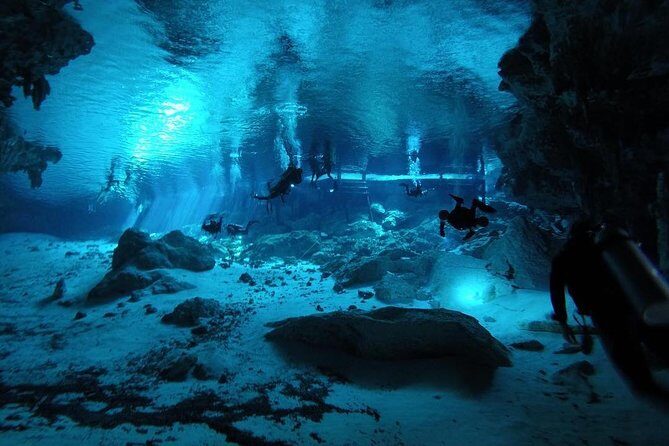Dos Ojos Cenote Cavern Dive- The Barbie Line and The Bat Cave - Time underwater: 45 minutes twice (and how to think about it)