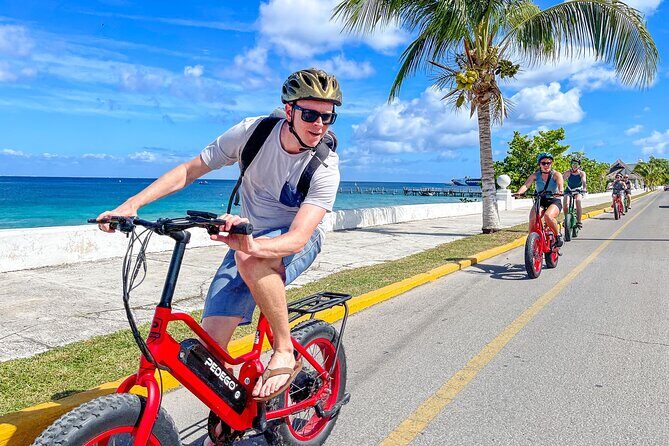 E-bike West Coast Snorkeling Tour - Stop 1: Cenote Aerolito de Paraiso for Underground River Swimming
