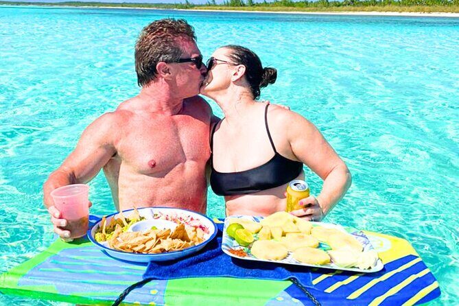 El Cielo Cozumel Snorkel Private Boat + Food + Drinks + Beach - Fresh Ceviche, Guacamole, Fruit, and Cold Drinks Between Swims