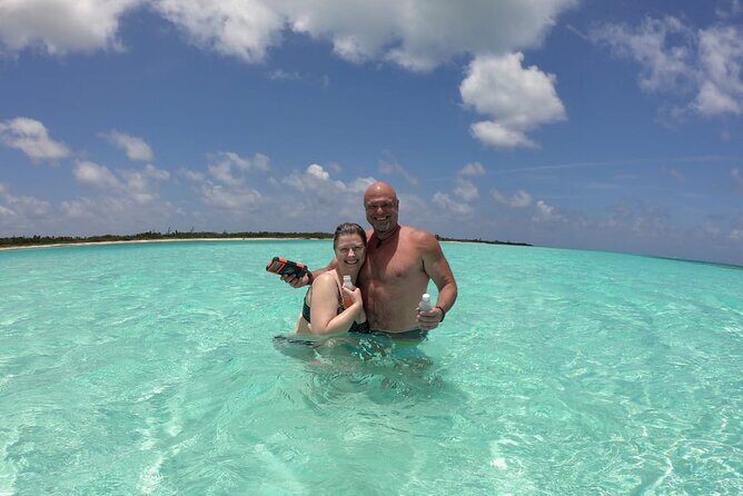 El Cielo Cozumel Snorkeling trip by Catamaran - Onboard food and drinks: ceviche, beer, margaritas, and the real value play