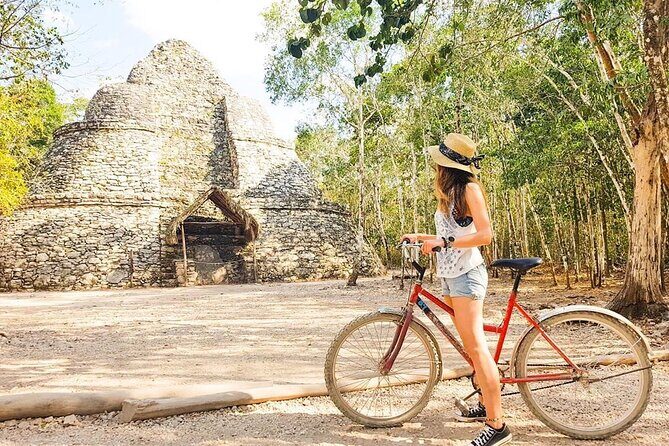 Extreme Adventure in Cobá (ATVs + Zip Lines + Cenote + Buffet) - Cobá by bike: pyramids, king-level views, and the timing problem